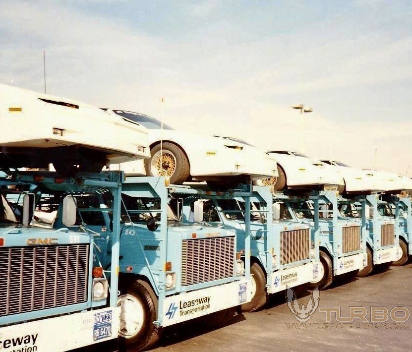 Firebird production line at Van Nuys